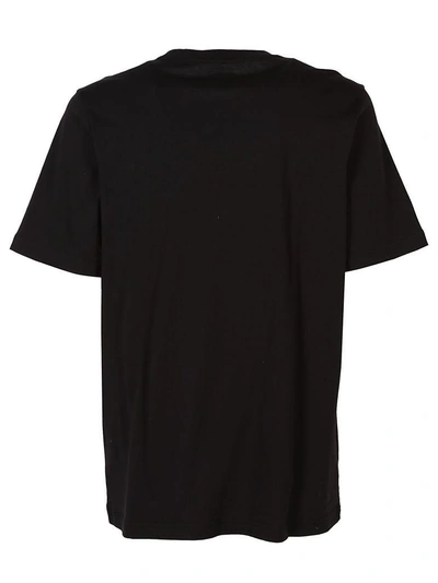 Shop Oamc Glaser T-shirt In Front Black