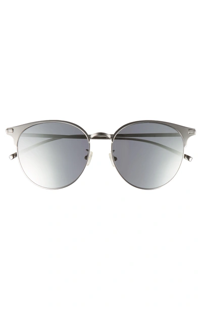Shop Saint Laurent 57mm Sunglasses - Silver