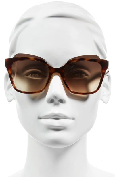 Shop Marc Jacobs 54mm Sunglasses - Havana
