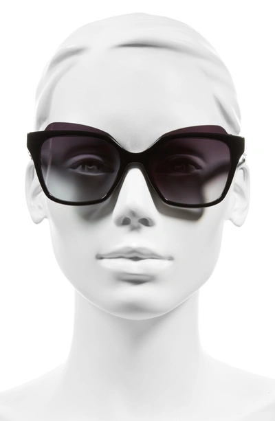 Shop Marc Jacobs 54mm Sunglasses - Shiny Black