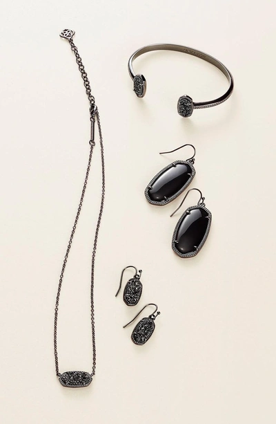 Shop Kendra Scott 'lee' Small Drop Earrings In Gold Metal Filigree