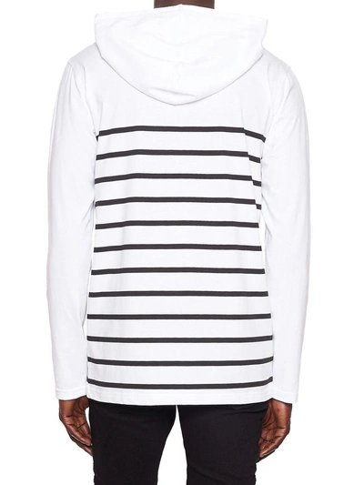 Shop Balmain Shirt In Black & White