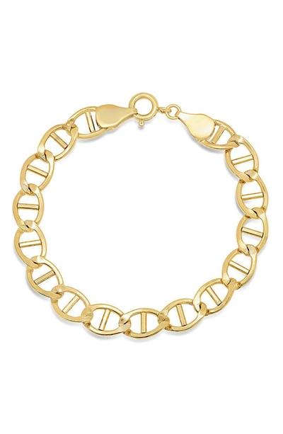 Shop Iconery X Rashida Jones Mariner Chain Bracelet In Yellow Gold