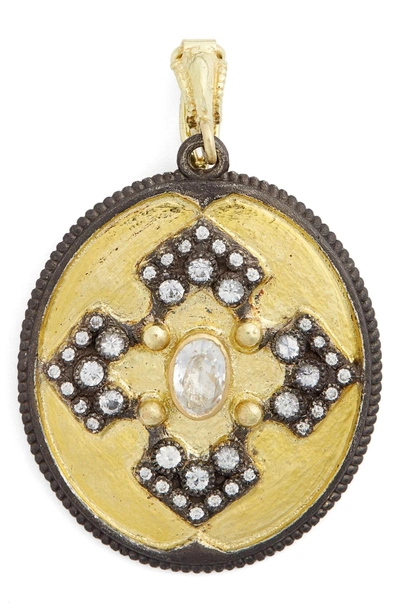 Shop Armenta Old World Diamond Pendant In Gold