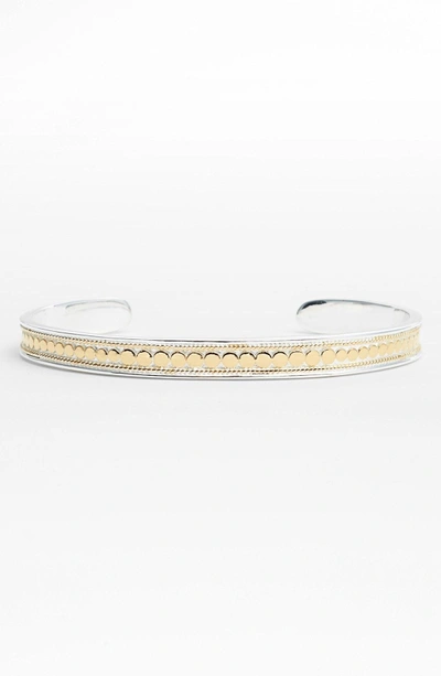 Shop Anna Beck Skinny Cuff Bracelet In Gold