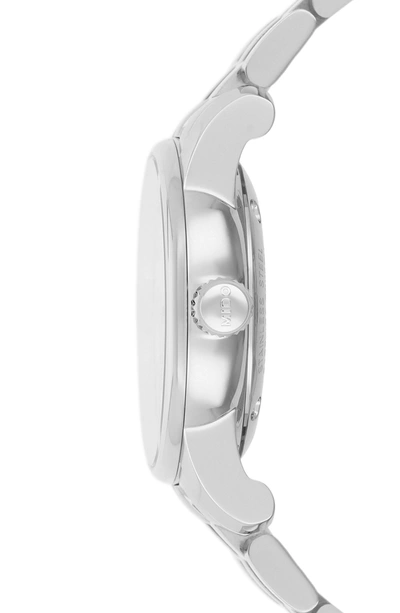 Shop Mido Baroncelli Ii Automatic Bracelet Watch, 29mm In Silver/ White/ Silver