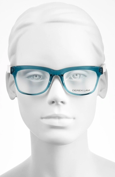 Shop Derek Lam 51mm Optical Glasses - Ocean Crystal