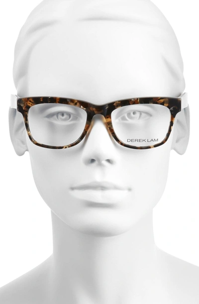 Shop Derek Lam 51mm Optical Glasses - Brown Marble
