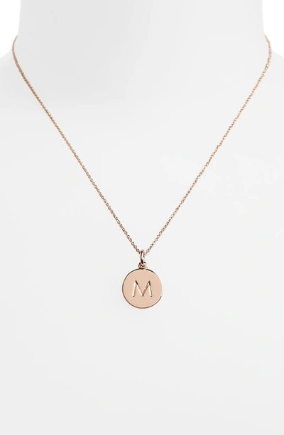 Shop Kate Spade One In A Million Pendant Necklace In M/ Rose Gold