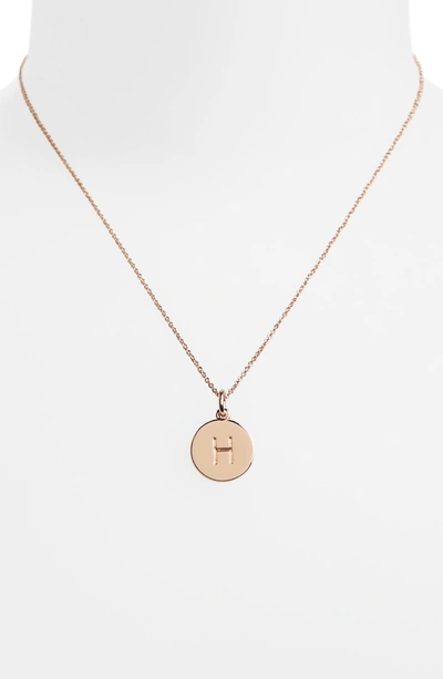 Shop Kate Spade One In A Million Pendant Necklace In H/ Rose Gold
