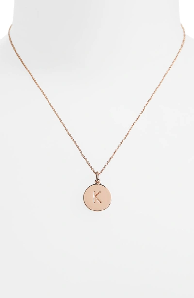 Shop Kate Spade One In A Million Pendant Necklace In K/ Rose Gold