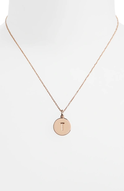 Shop Kate Spade One In A Million Pendant Necklace In T/ Rose Gold