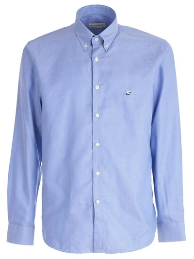 Shop Etro Shirt In Light Blue