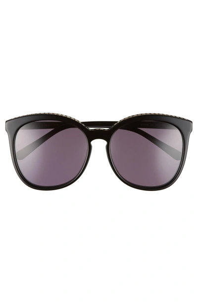 Shop Stella Mccartney 59mm Cat Eye Sunglasses In Black