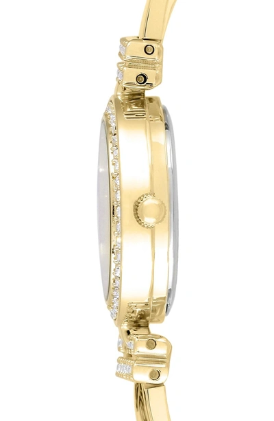 Shop Anne Klein Watch & Bangles Set, 24mm In Gold