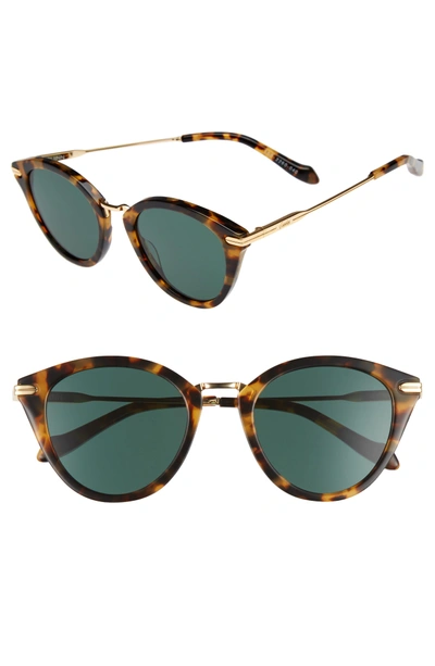 Shop Sonix Quinn 48mm Cat Eye Sunglasses - Brown Tortoise/ Olive