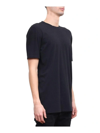 Shop 11 By Boris Bidjan Saberi Indica Sativa Cotton T-shirt In Nero