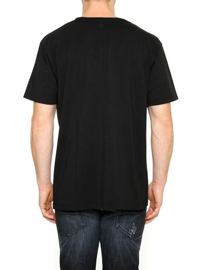 Shop Marcelo Burlon County Of Milan Hor T-shirt In Black Multinero