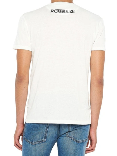 Shop Valentino T-shirt In White