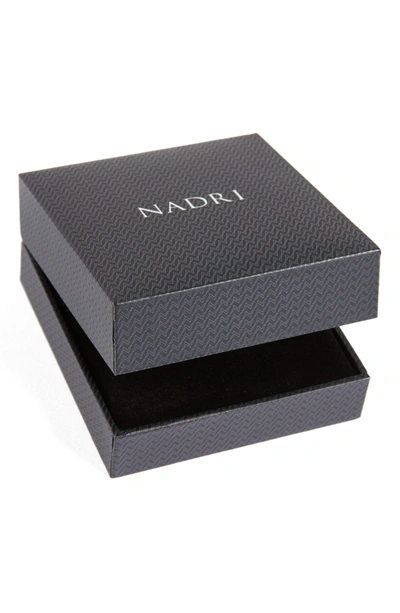 Shop Nadri Reminisce Pendant Necklace In Rhodium