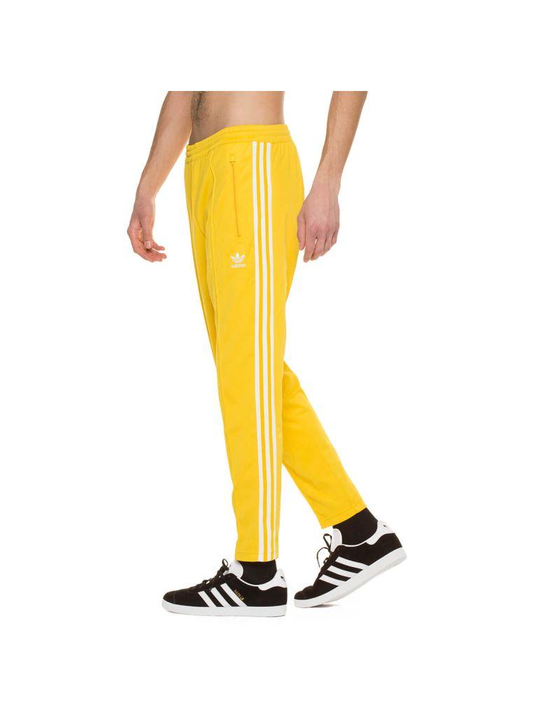 adidas yellow trousers