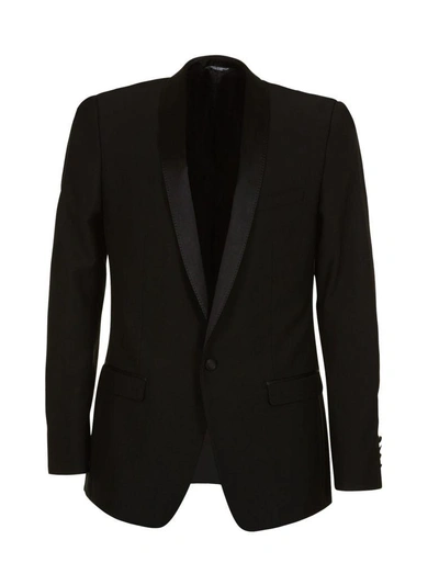 Shop Dolce & Gabbana Classic Suit In Nero