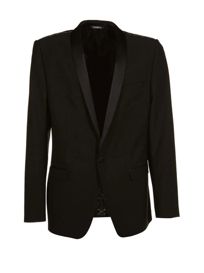 Shop Dolce & Gabbana Classic Suit In Nero