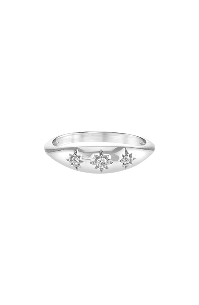 Shop Iconery X Michelle Branch Diamond Ring In Silver