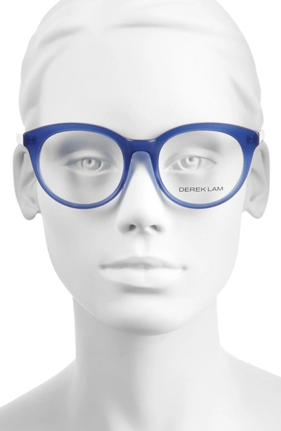 Shop Derek Lam 51mm Optical Glasses - Violet Crystal