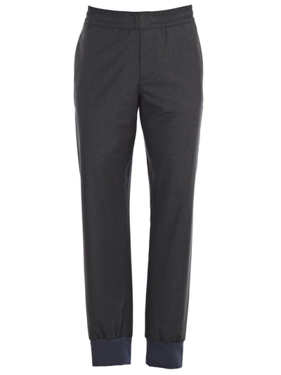 Shop Ps By Paul Smith Trousers In Dark Grey