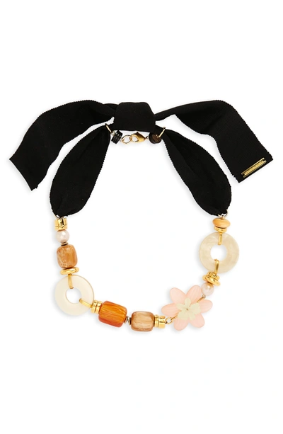 Shop Lizzie Fortunato Go-go Necklace In Gold Multi