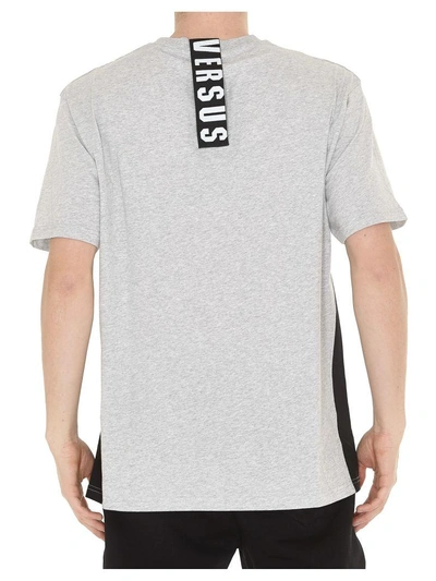 Shop Versus Tshirt In Grey-black
