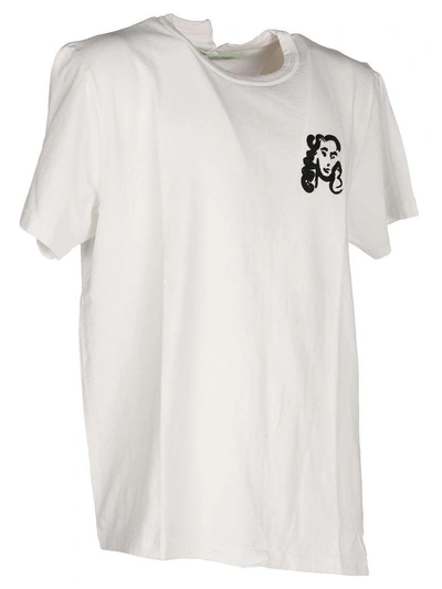 Off-white Off White Face Spliced In White