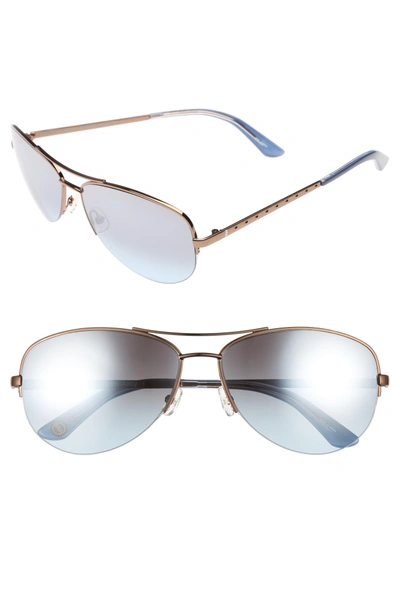 Shop Juicy Couture Black Label 60mm Gradient Aviator Sunglasses - Brown