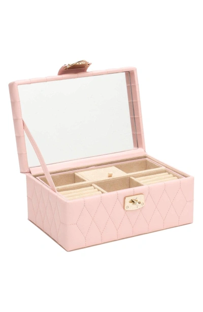 Shop Wolf Caroline Jewelry Case - Pink In Rose Quartz