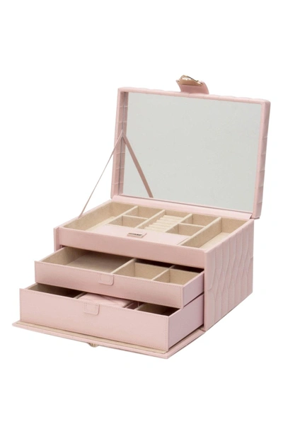 Shop Wolf Caroline Jewelry Case - Pink In Rose Quartz