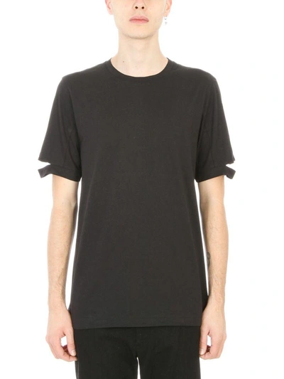 Shop Helmut Lang Black Cotton T-shirt