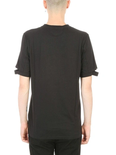 Shop Helmut Lang Black Cotton T-shirt