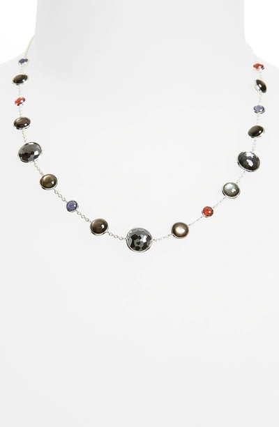 Shop Ippolita Semiprecious Stone Collar Necklace In Red