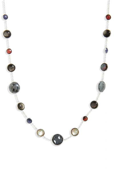Shop Ippolita Semiprecious Stone Collar Necklace In Red