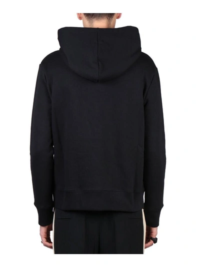 Shop Gucci Blind For Love Cotton Hoodie In Nero