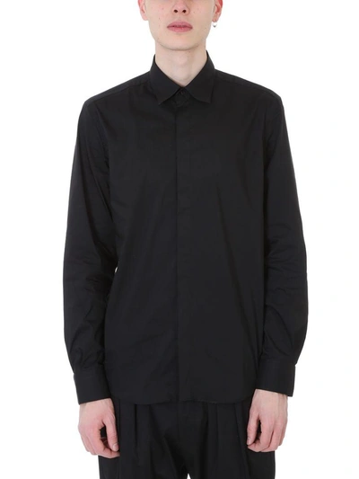 Shop Low Brand Black Cotton Shirt