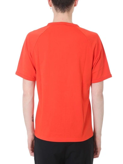 Shop Kenzo Tiger Orange Cotton T-shirt In Red