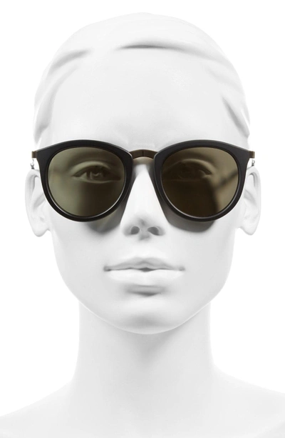 Shop Le Specs No Smirking Limited 50mm Sunglasses In Matte Black