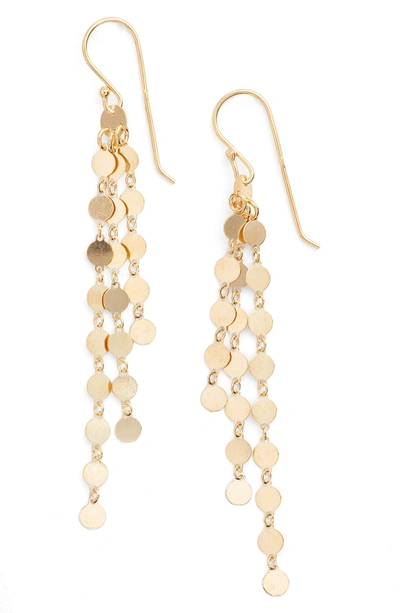 Shop Argento Vivo Link Drop Earrings In Gold