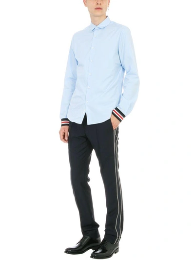 Shop Valentino Drawstring Track Pants In Blue