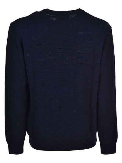 Shop Ami Alexandre Mattiussi Classic Sweatshirt In Navy