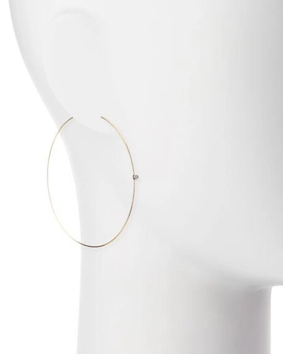 Shop Lana Large Magic Diamond Hoops, Yellow Gold