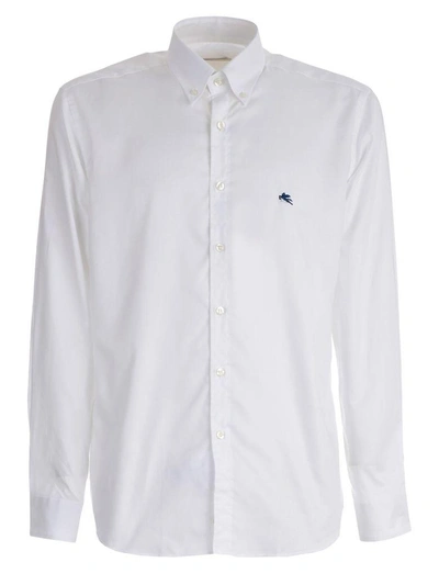 Shop Etro Shirt In White