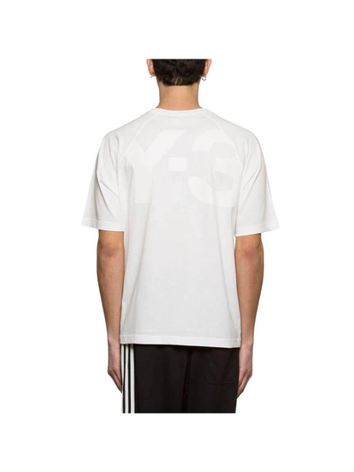 Shop Y-3 Logo T-shirt In White